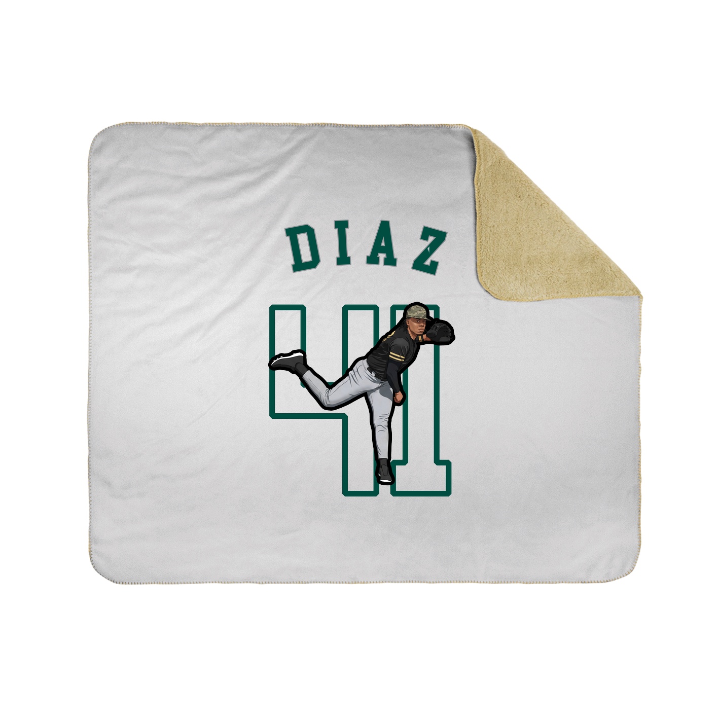 Throw Blanket — Shirsey Arch in White