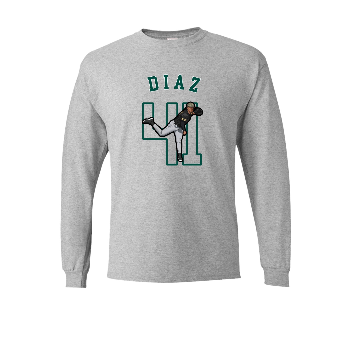 Long Sleeve Tee — Shirsey Arch in Grey