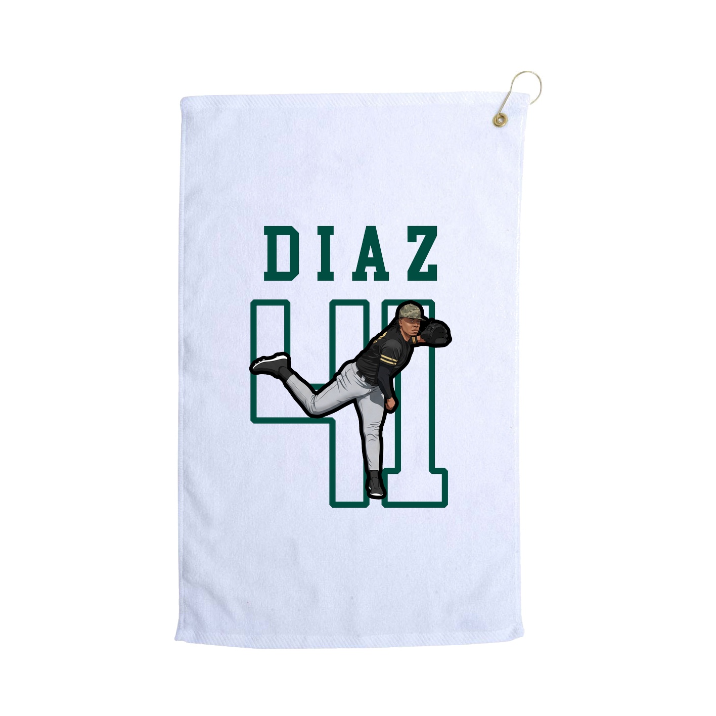 Golf Towel — Shirsey in White