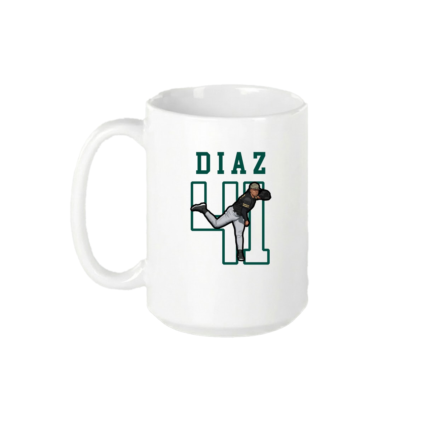 15oz Coffee Mug — Shirsey in White