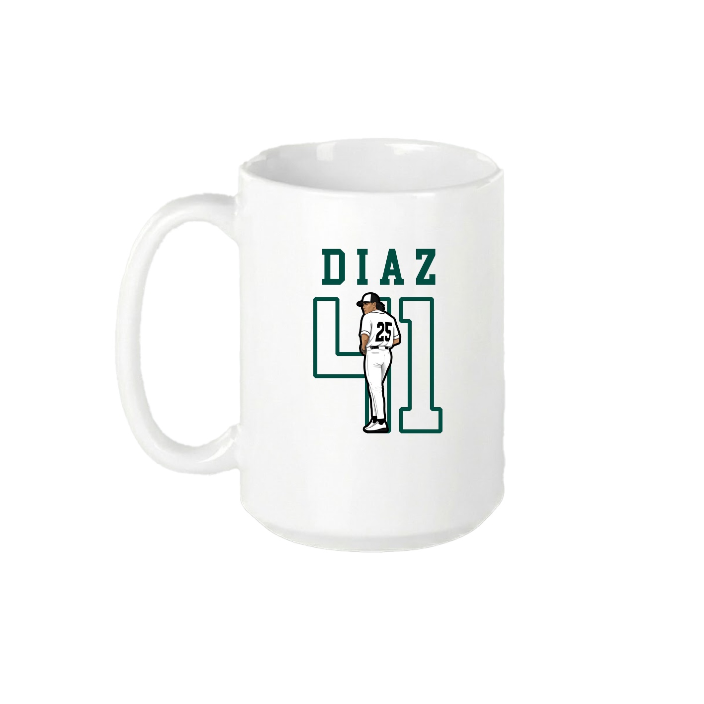 15oz Coffee Mug — Shirsey in White