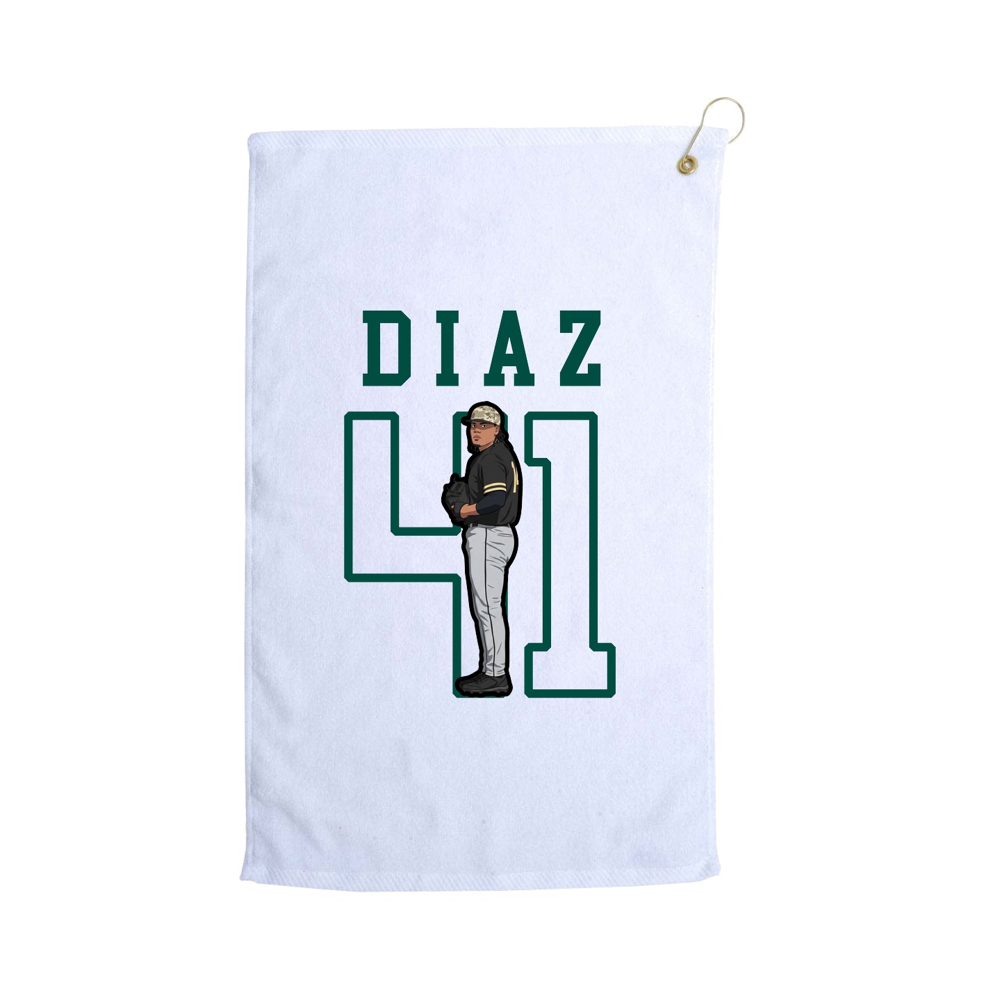 Golf Towel — Shirsey in White