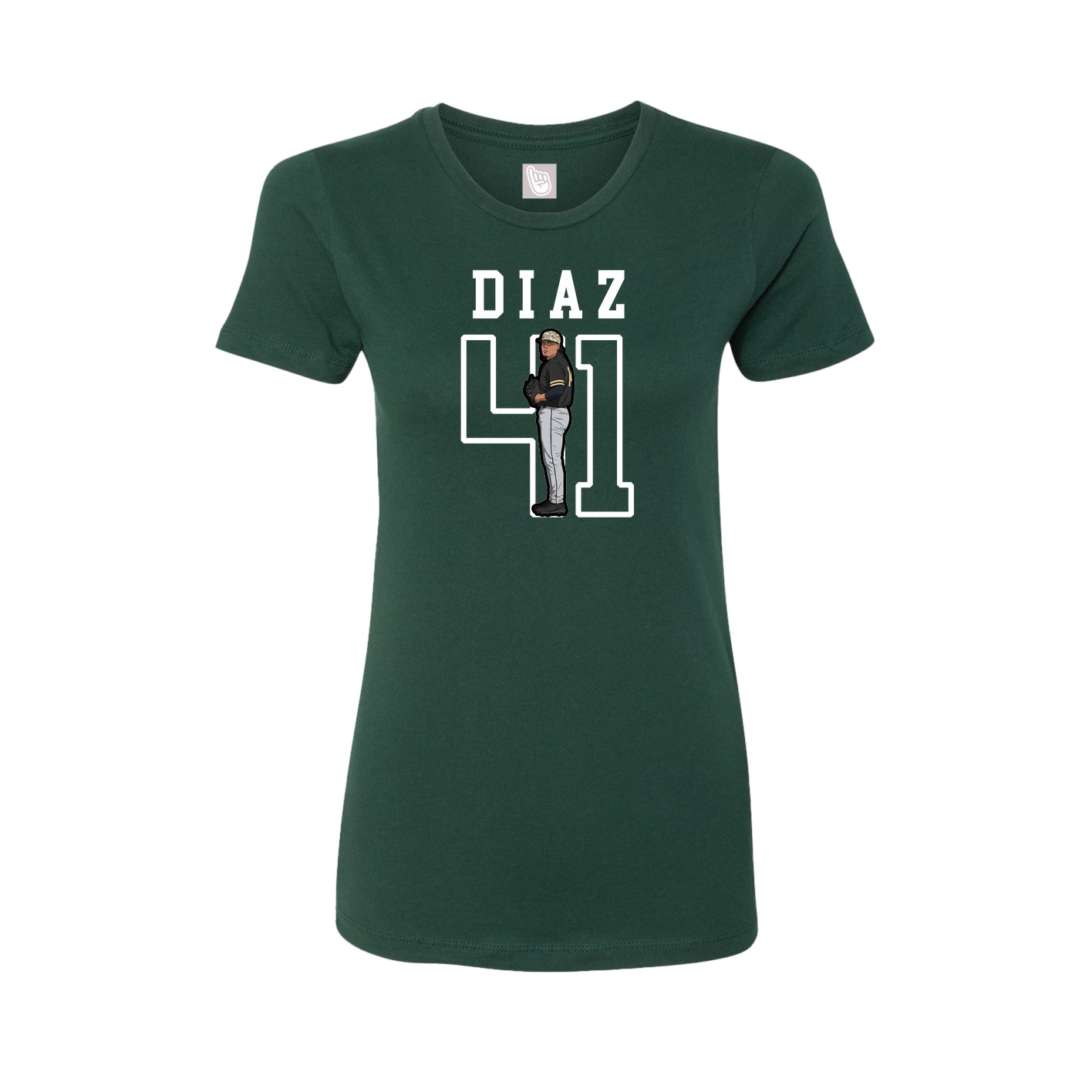 Fitted Women's Tee — Shirsey in Green