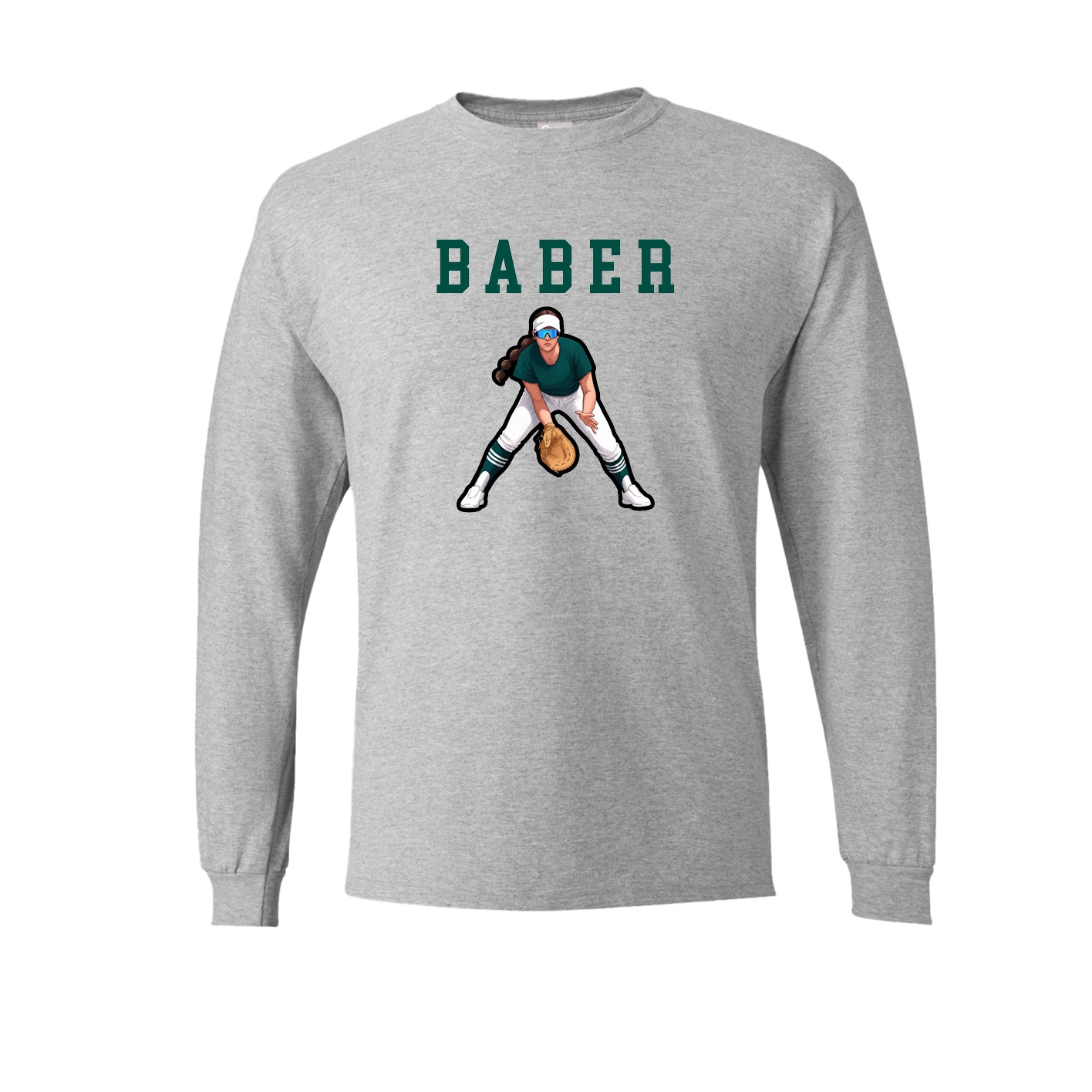 Long Sleeve Tee — Shirsey in Grey