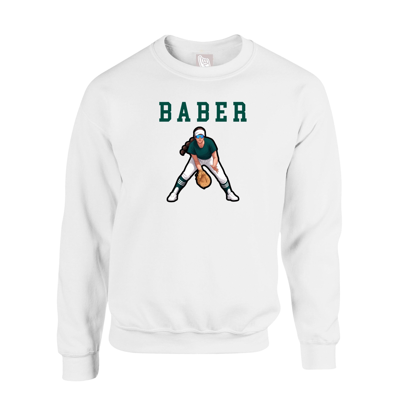 Fleece Crew — Shirsey in White