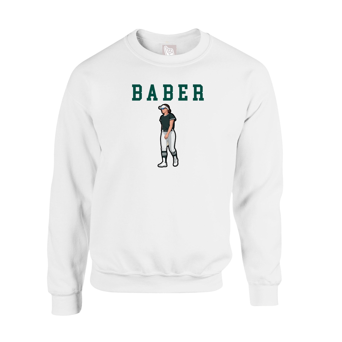 Fleece Crew — Shirsey in White