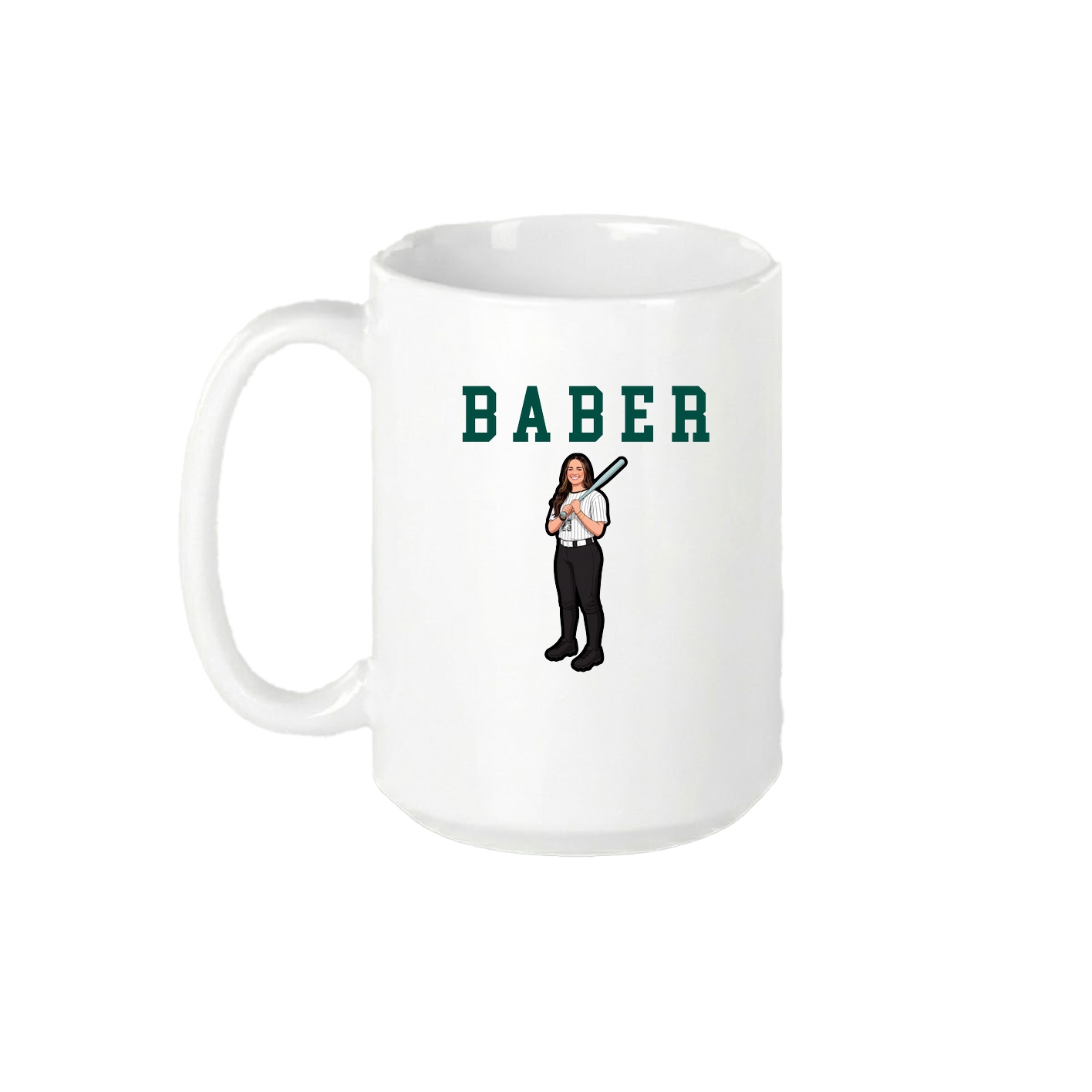 15oz Coffee Mug — Shirsey in White