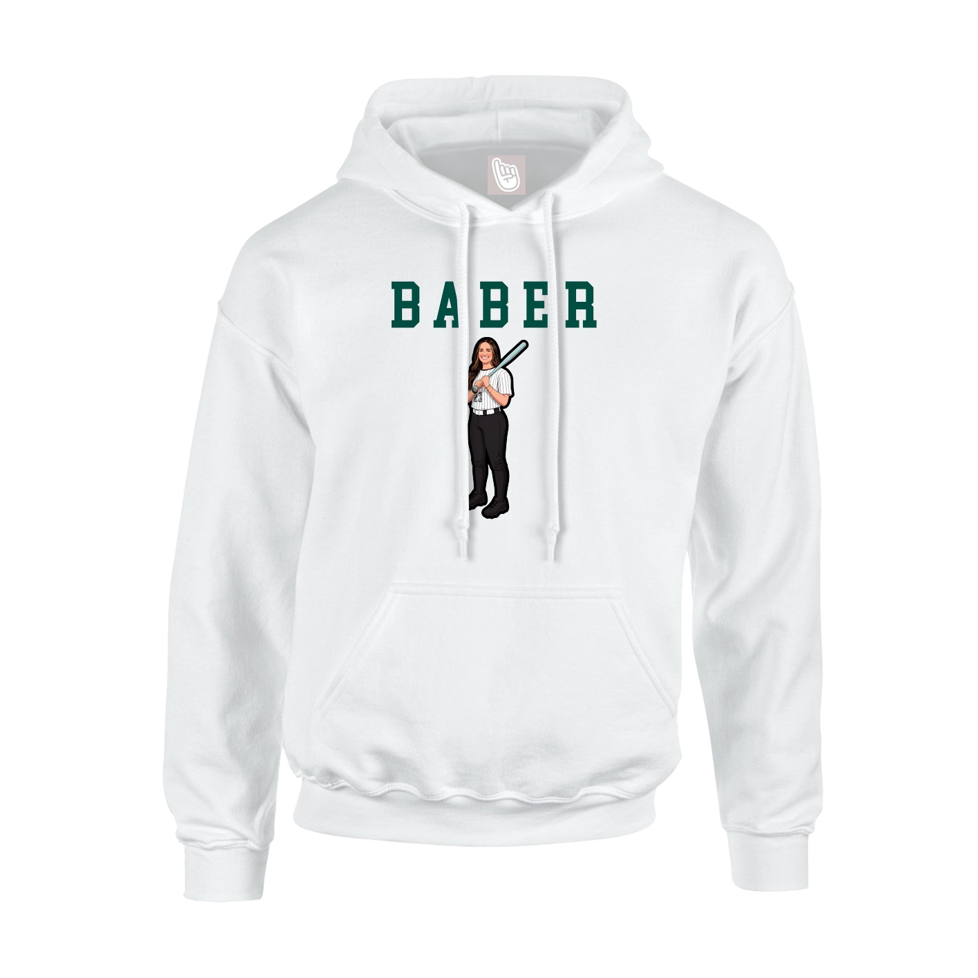 Youth Hoodie — Shirsey in White
