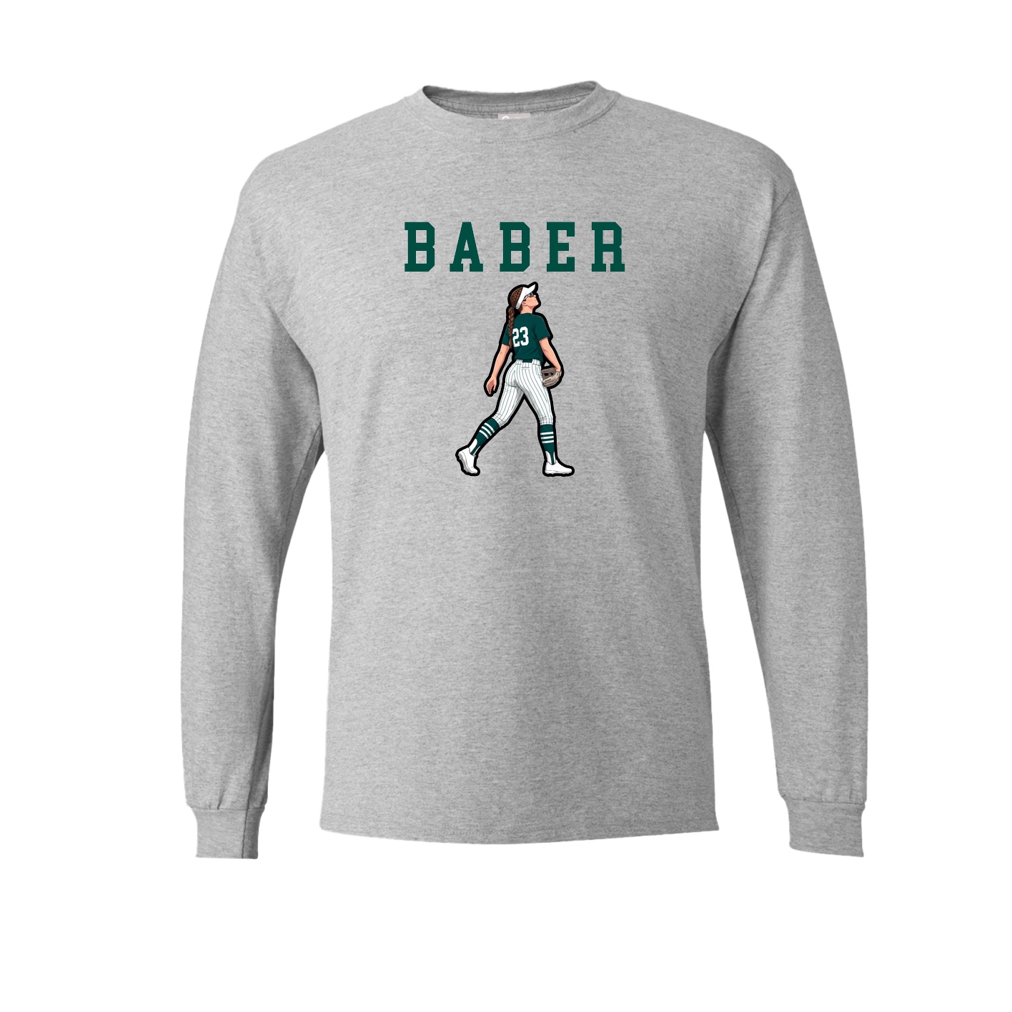 Long Sleeve Tee — Shirsey in Grey