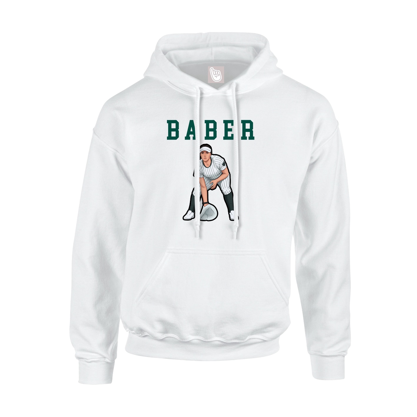 Youth Hoodie — Shirsey in White