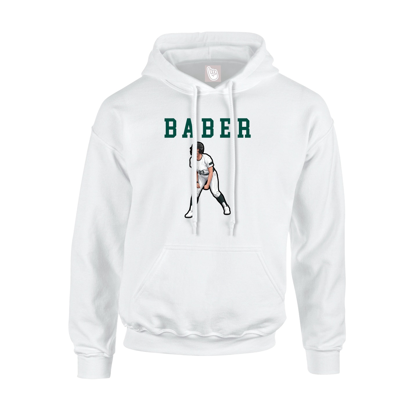 Hoodie — Shirsey in White