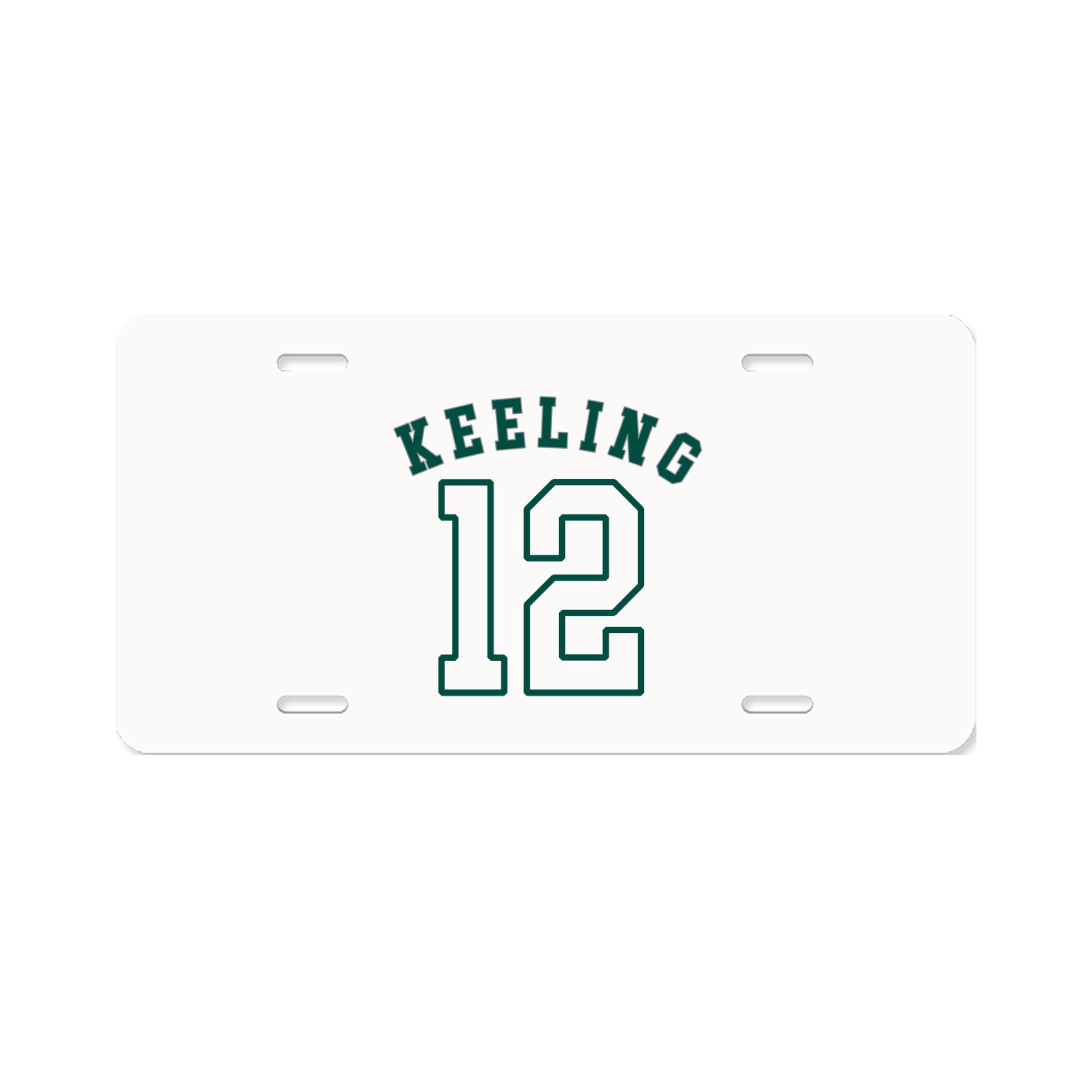 License Plate — Shirsey Arch in Classic
