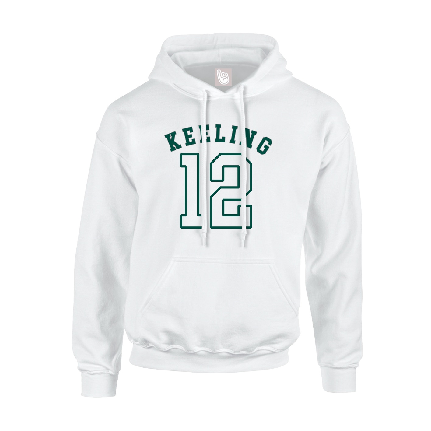 Hoodie — Shirsey Arch in White