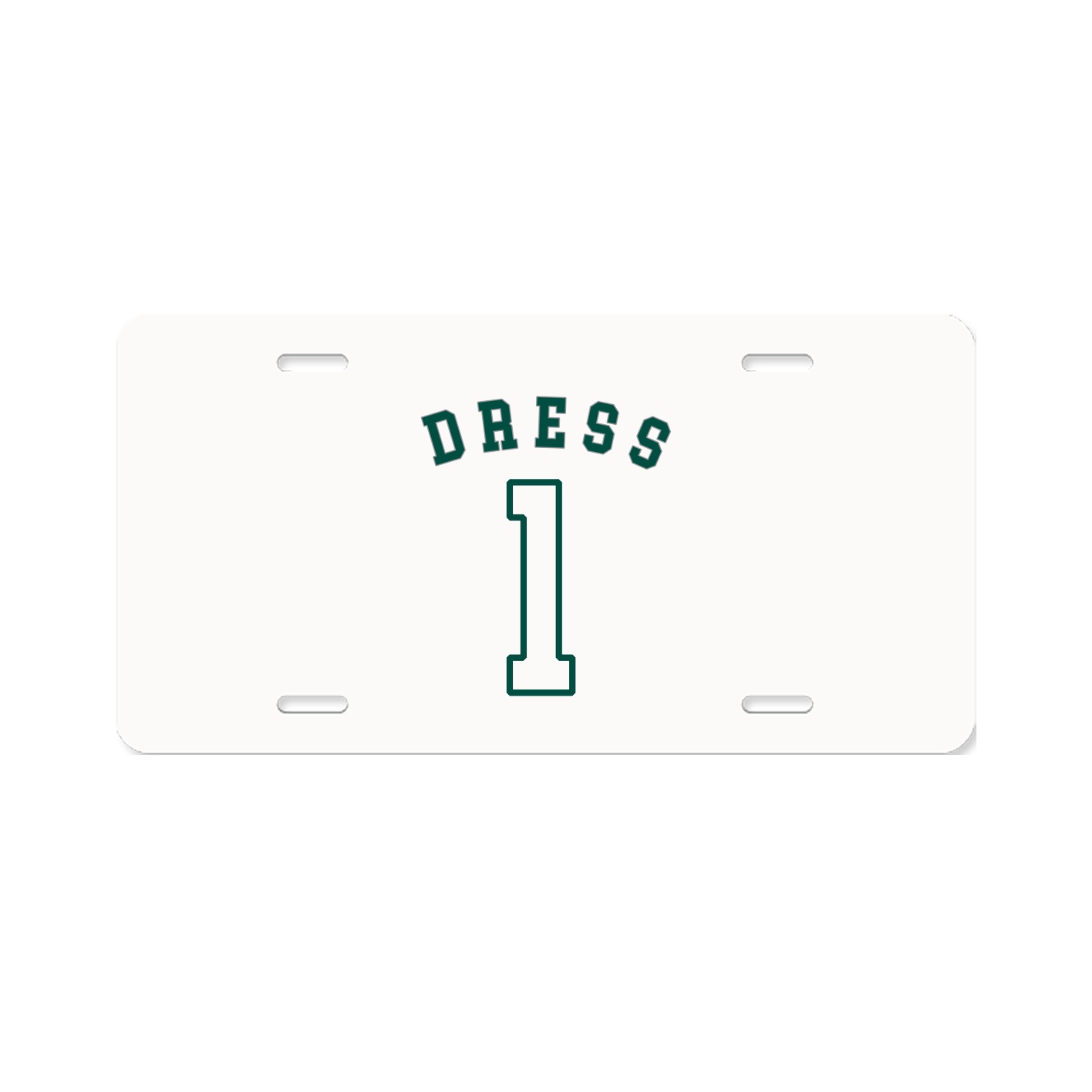 License Plate — Shirsey Arch in Classic