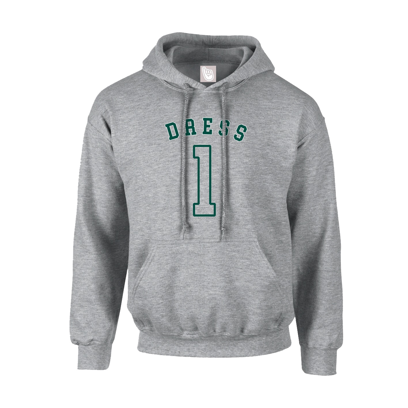 Youth Hoodie — Shirsey Arch in Grey