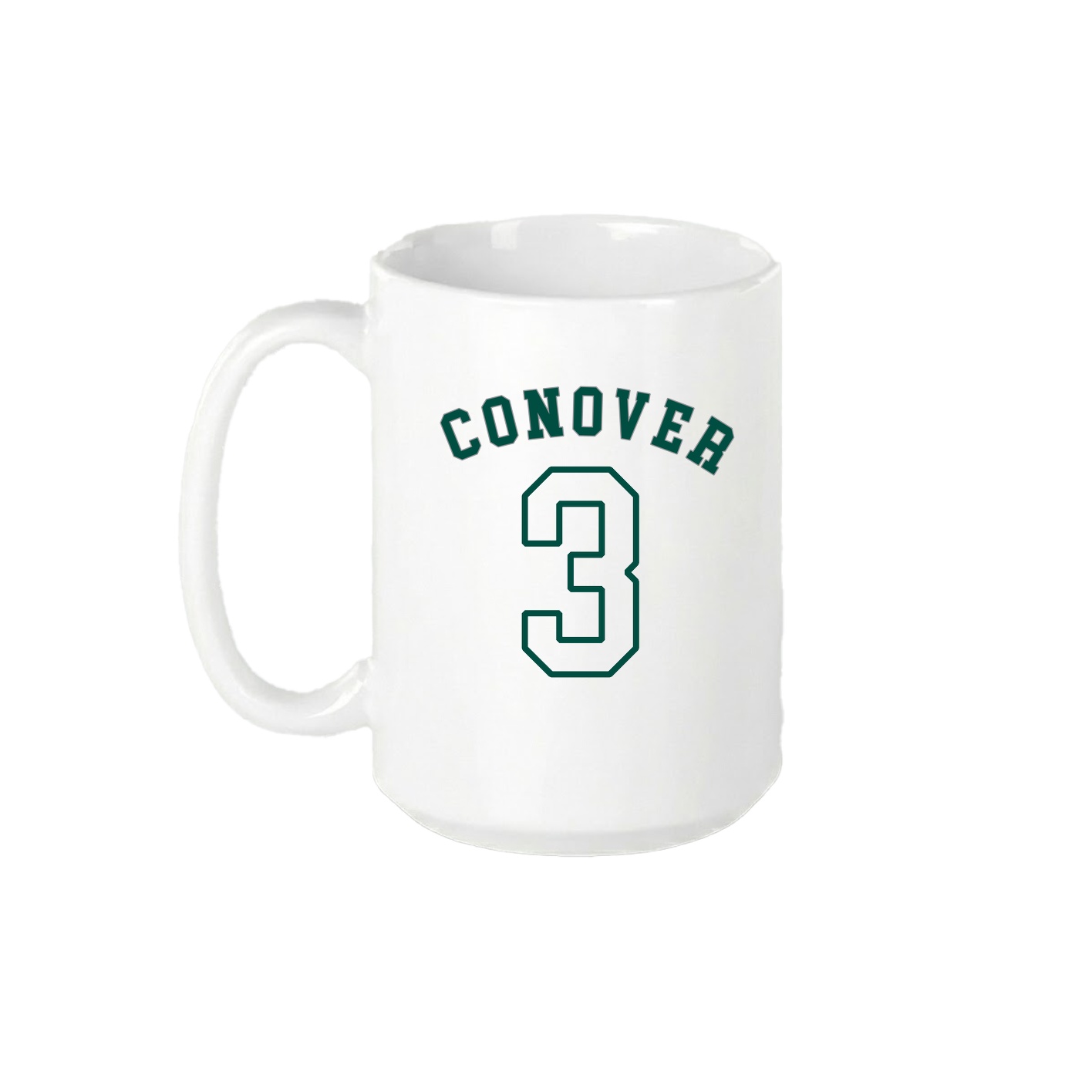 15oz Coffee Mug — Shirsey Arch in White