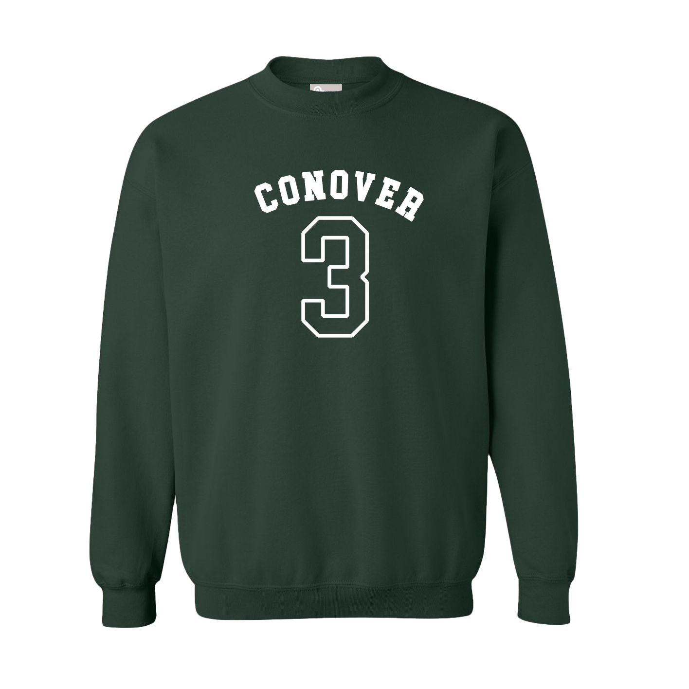 Fleece Crew — Shirsey Arch in Green
