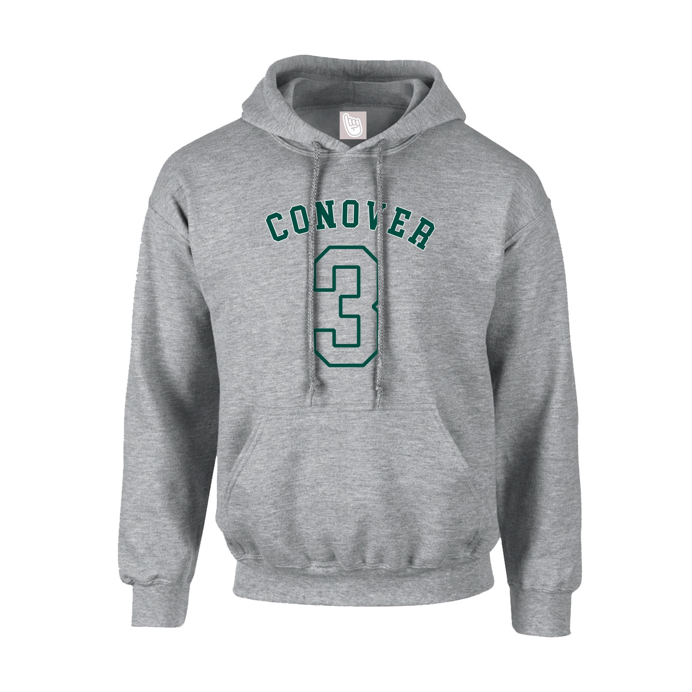Youth Hoodie — Shirsey Arch in Grey