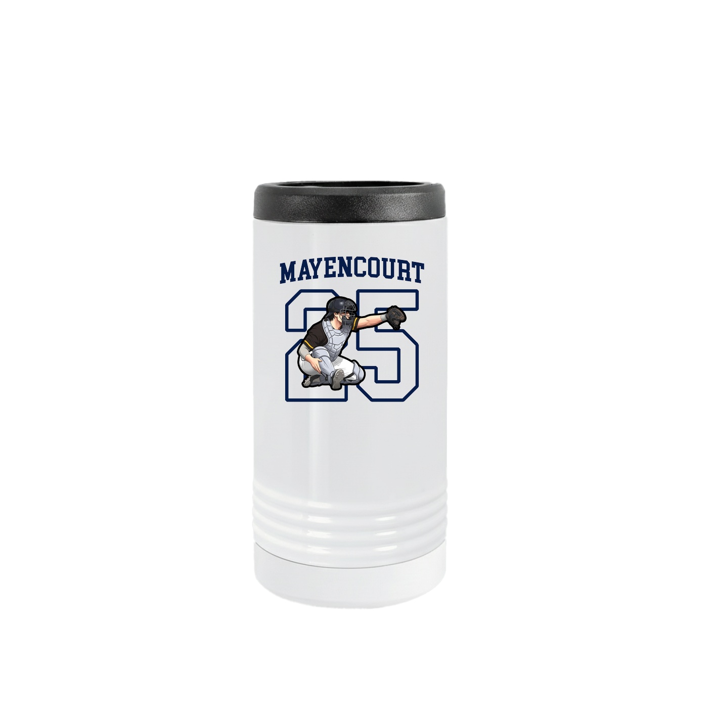 Slim Beverage Holder — Shirsey in White