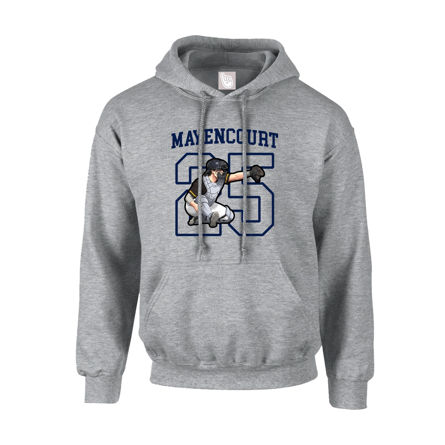 Hoodie — Shirsey in Grey