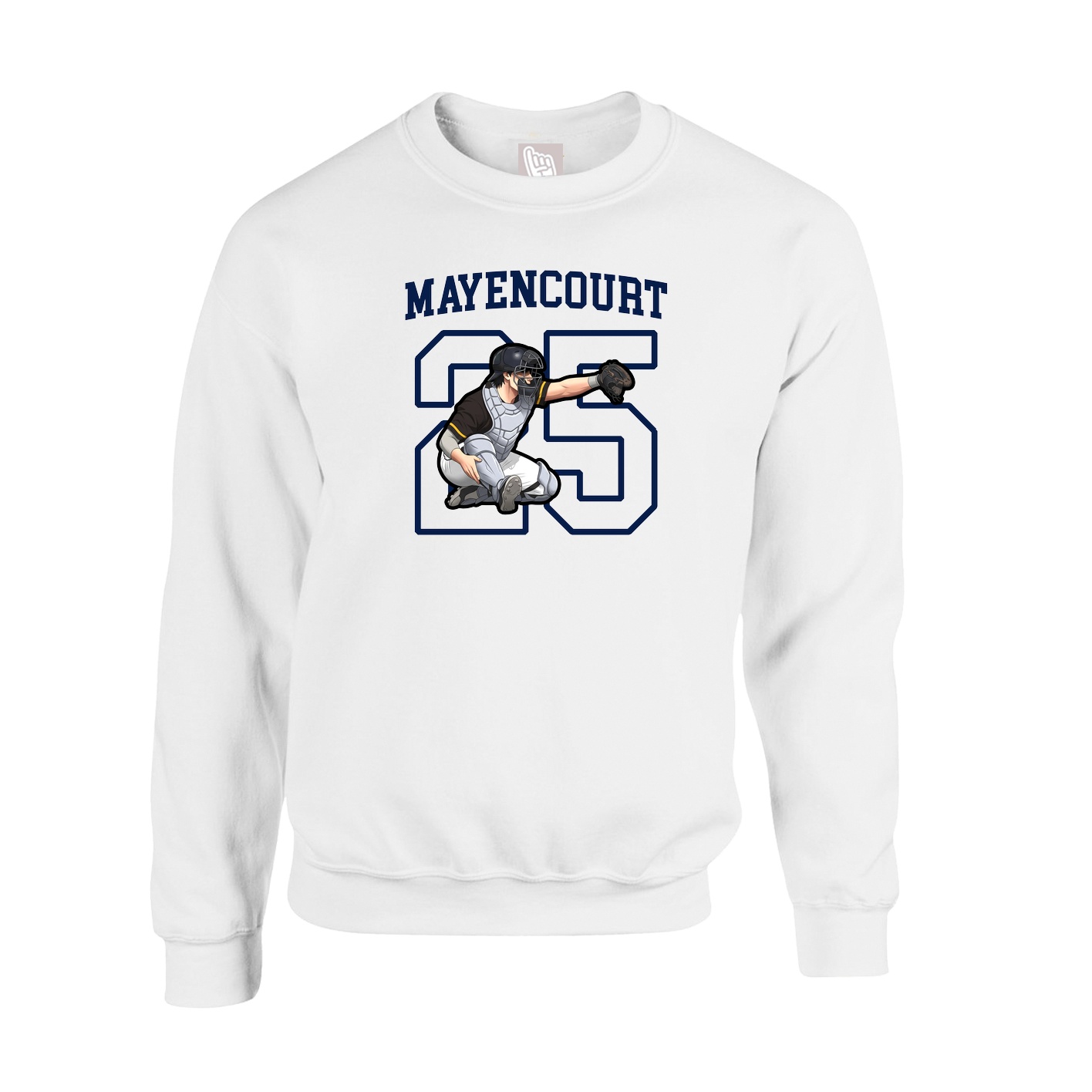 Fleece Crew — Shirsey in White