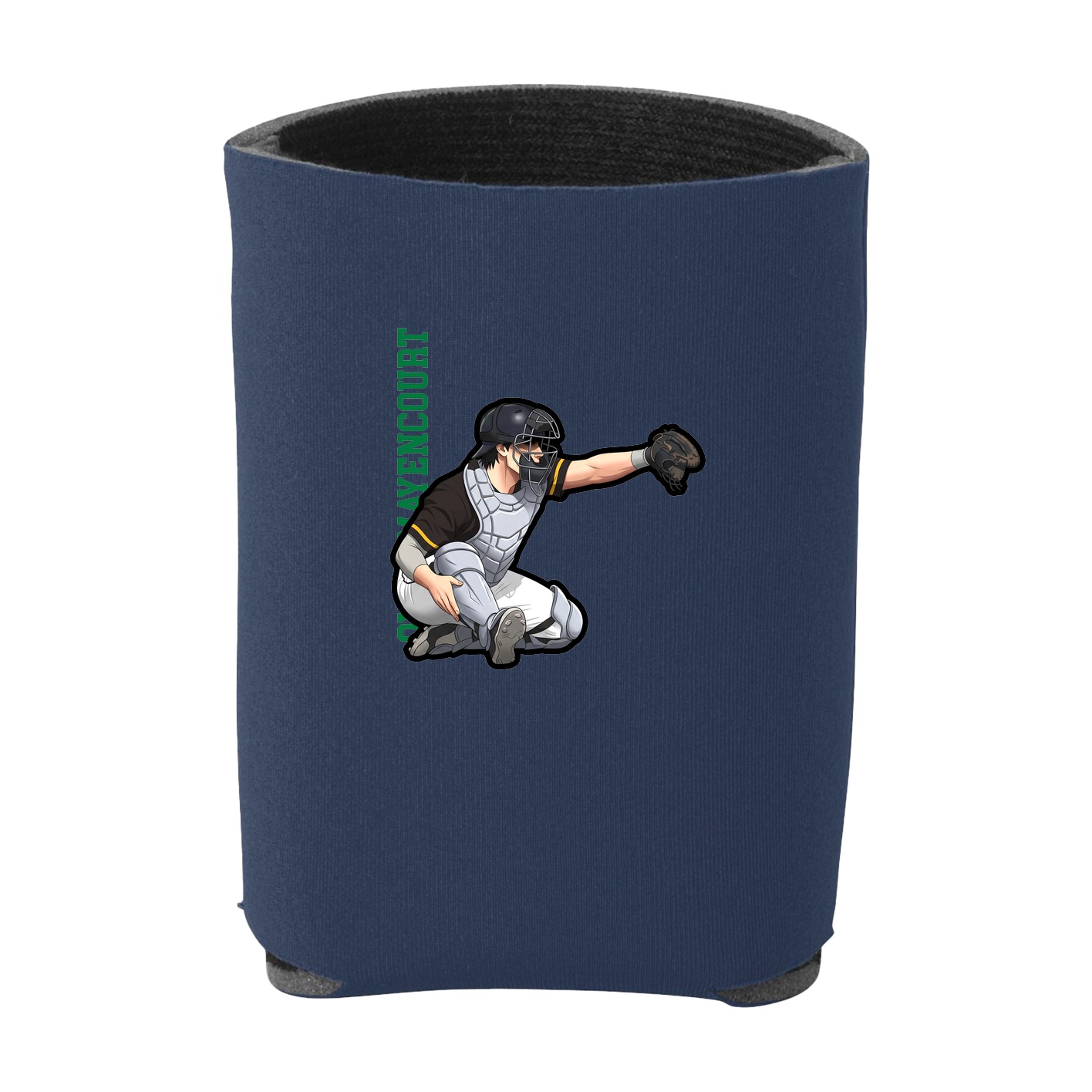 Can Holder — Name Vertical in Navy