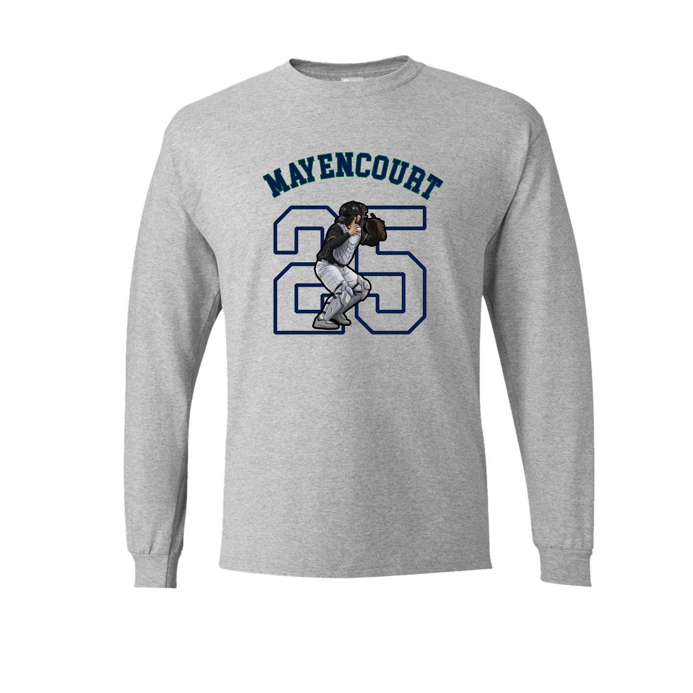 Long Sleeve Tee — Shirsey Arch in Grey