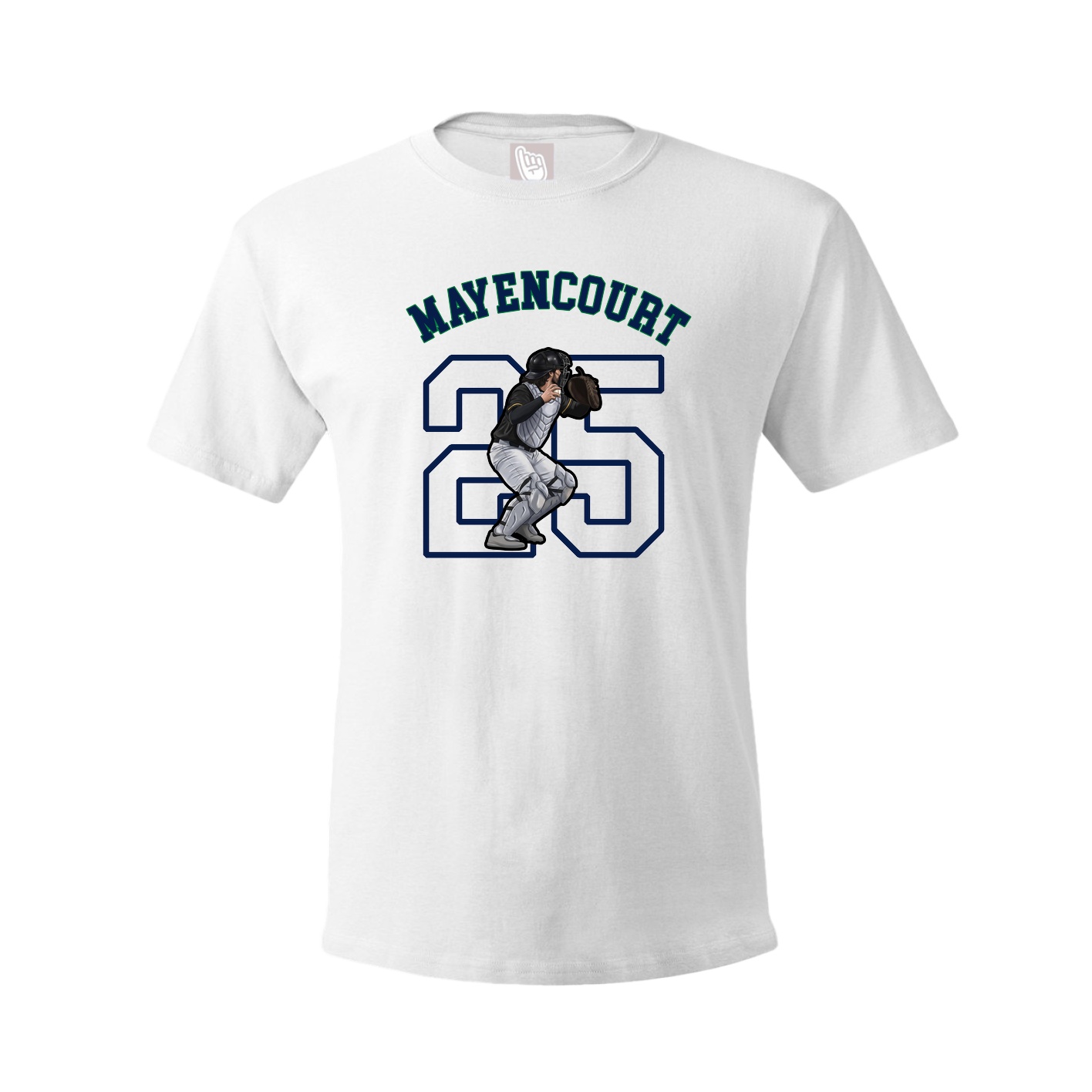 Youth Tee — Shirsey Arch in White