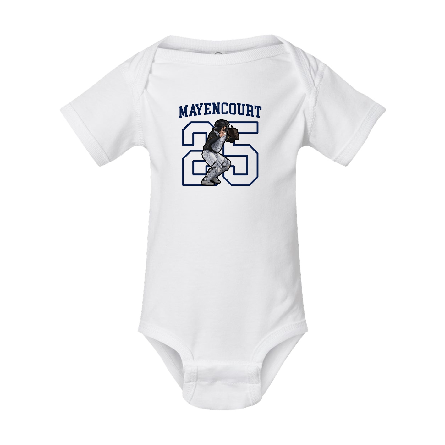 Baby Onesie — Shirsey in White