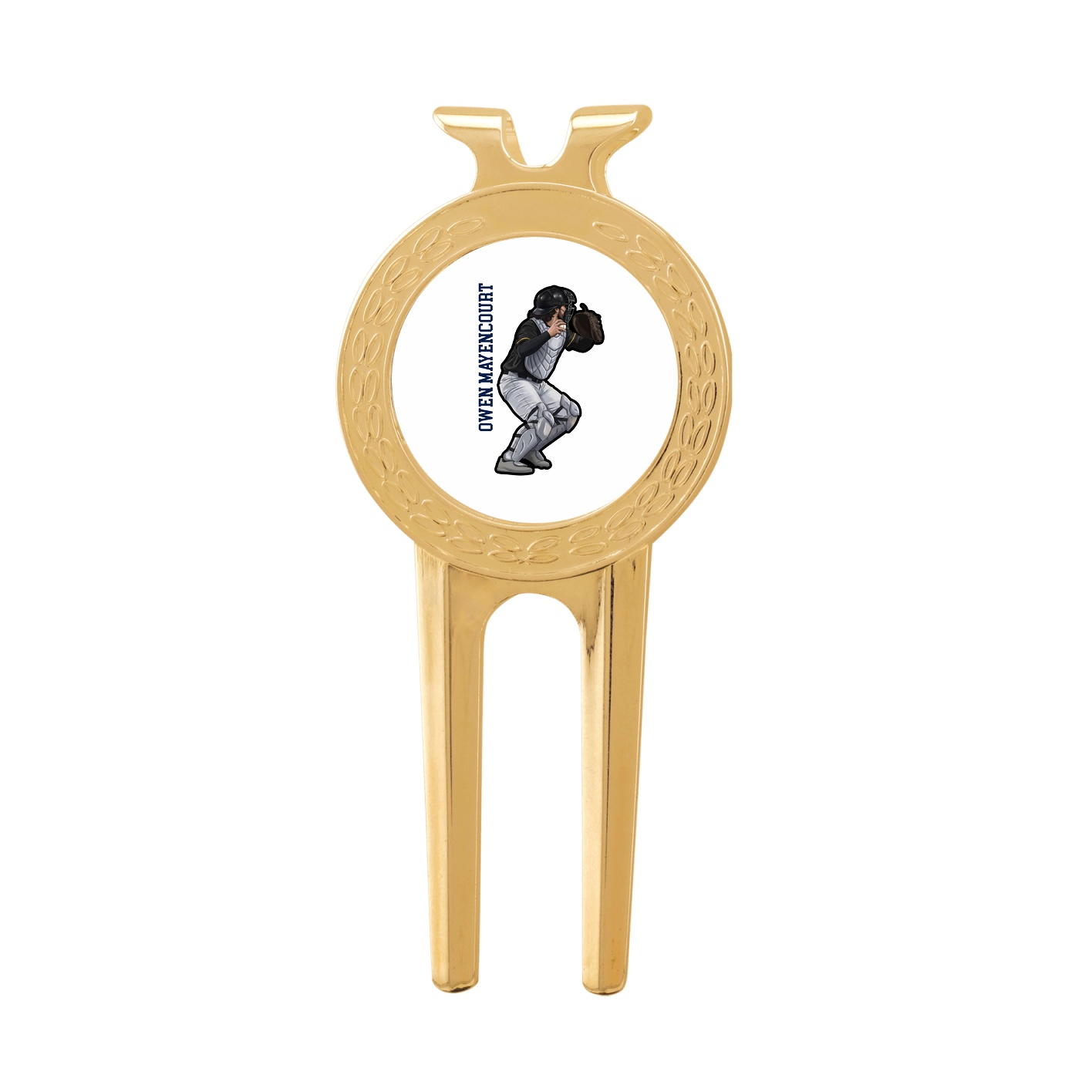 Divot Tool with Ball Marker — Name Vertical in Classic