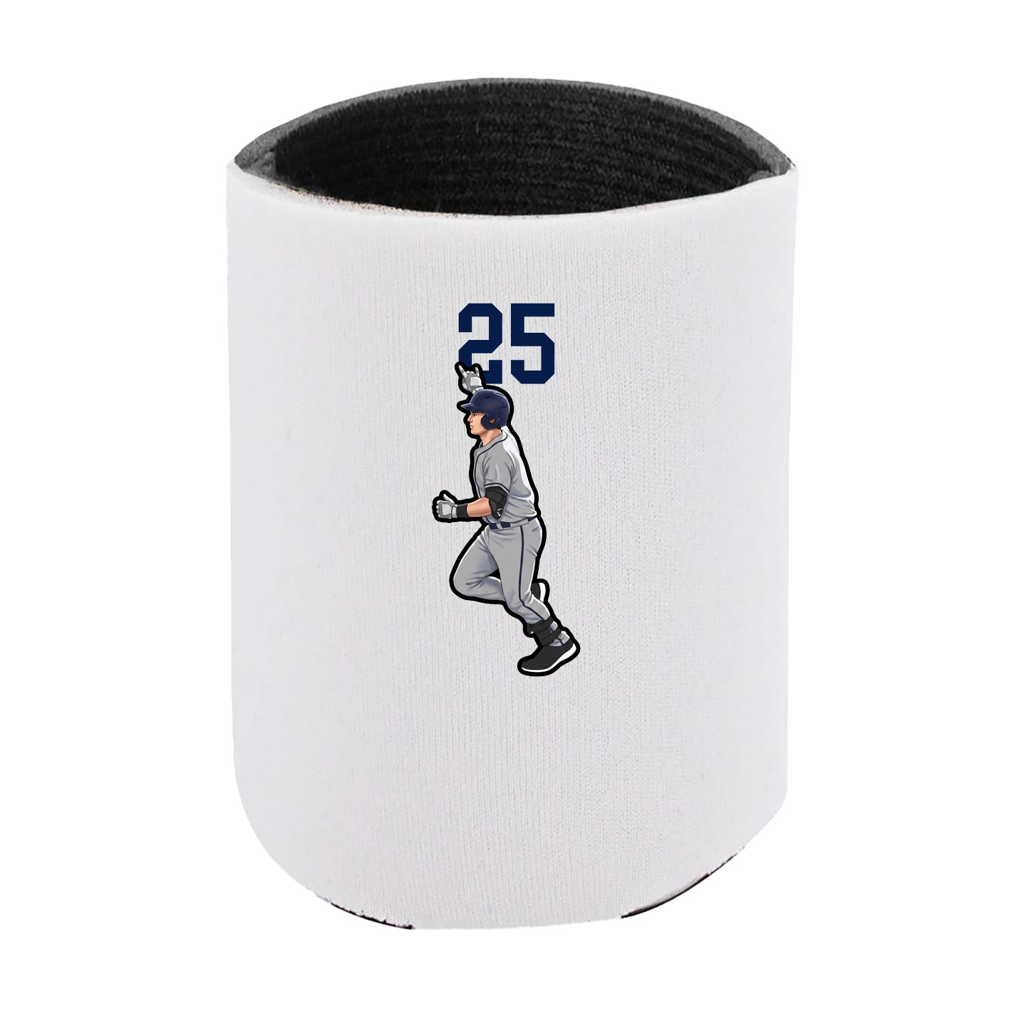 Can Holder — Number Top in White