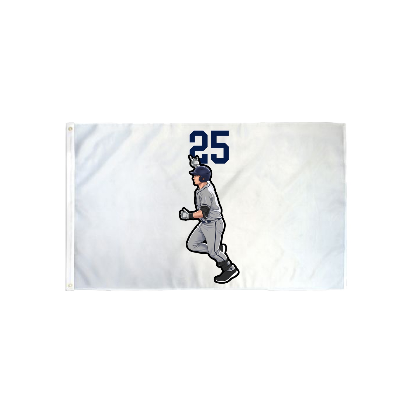 3x5 Flag — Number Top in Classic