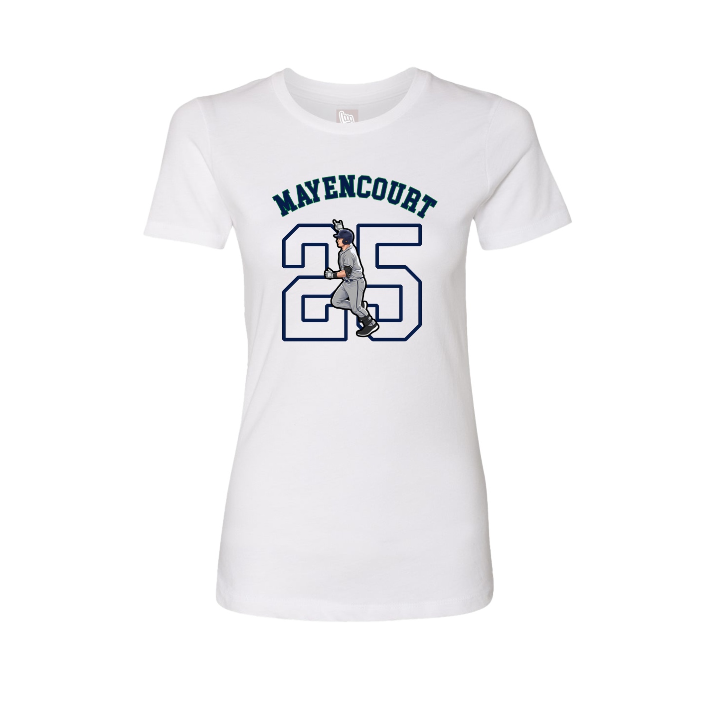 Womens Tee — Shirsey Arch in White