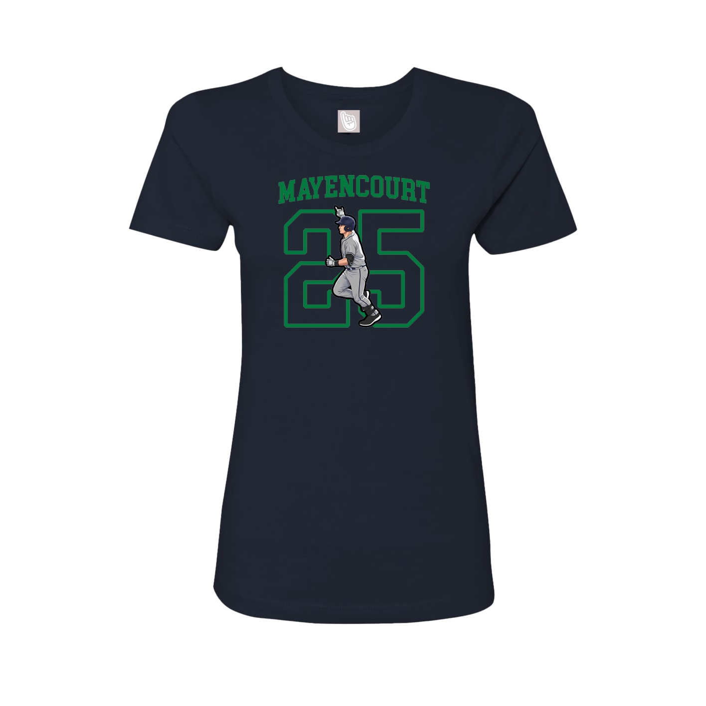 Fitted Women's Tee — Shirsey in Navy
