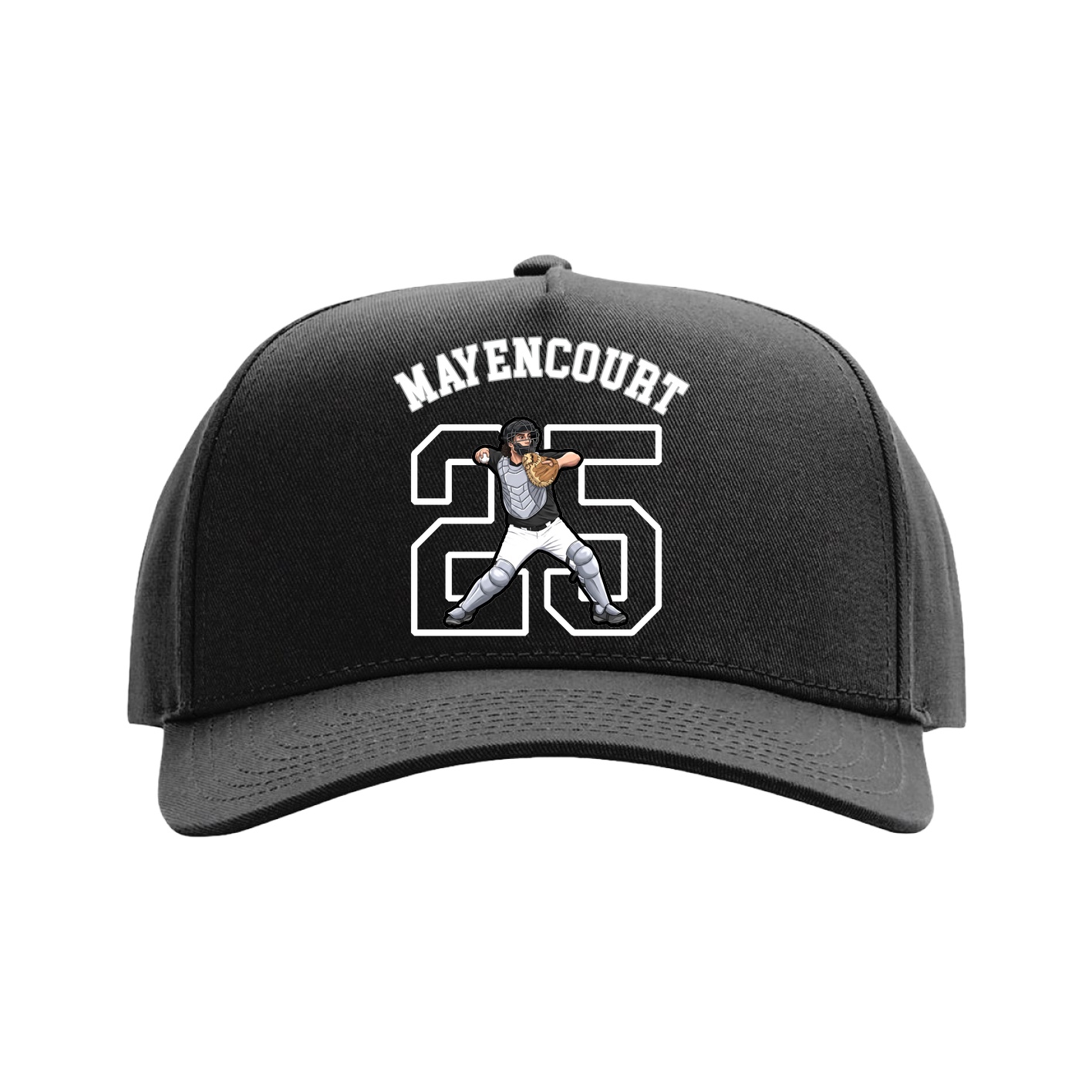 Full Fabric Five-Panel Champ Cap