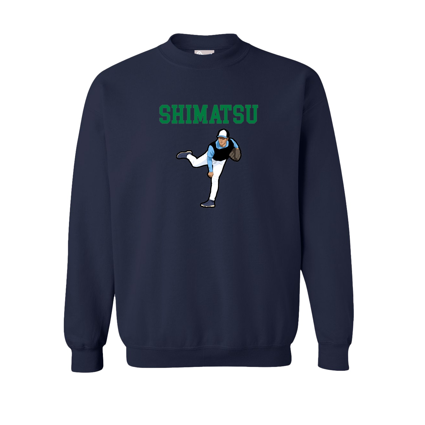 Fleece Crew — Shirsey in Navy