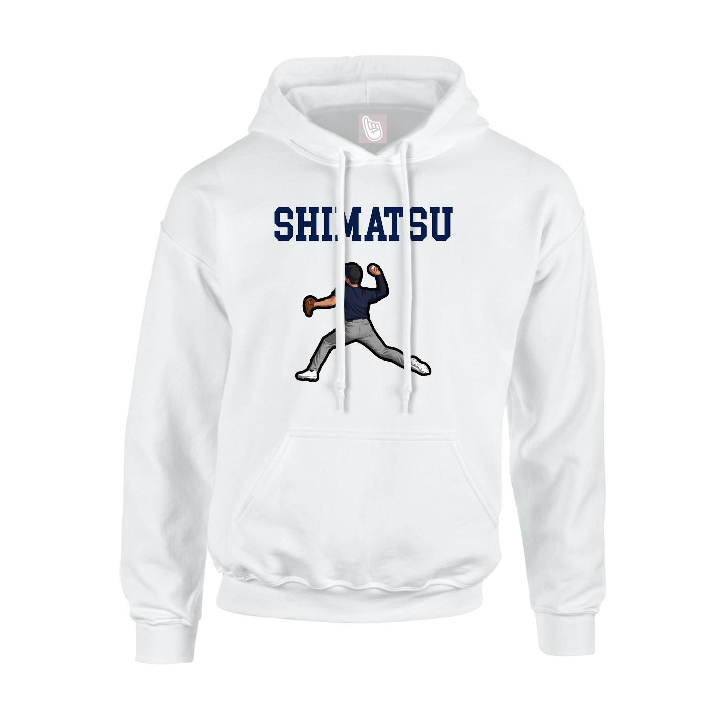 Hoodie — Shirsey in White