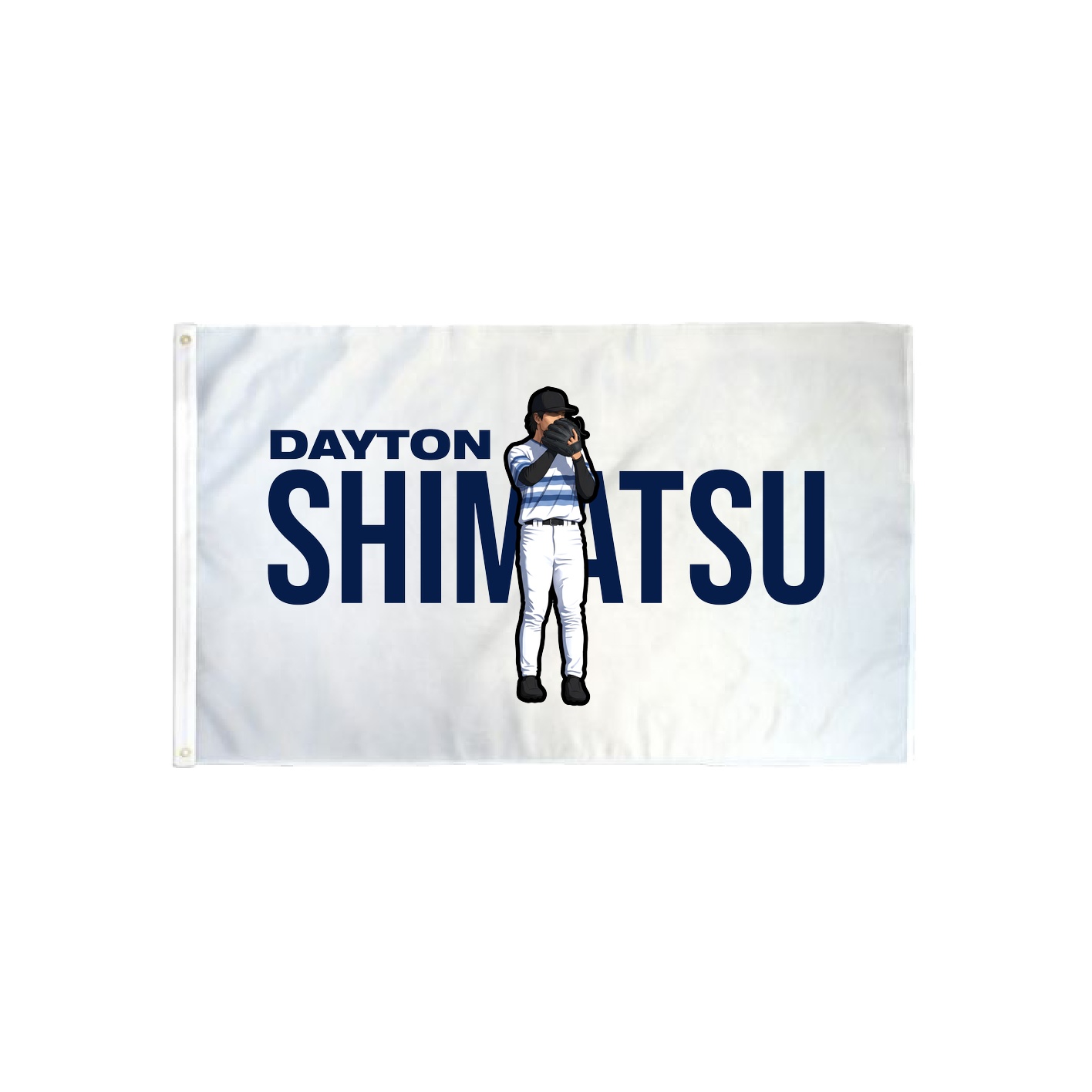 3x5 Flag — Player Name in Classic