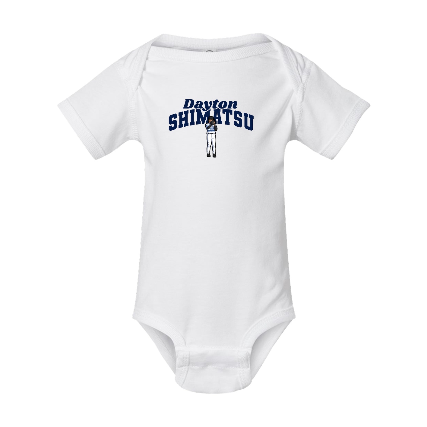 Baby Onesie — Signature Arch in White