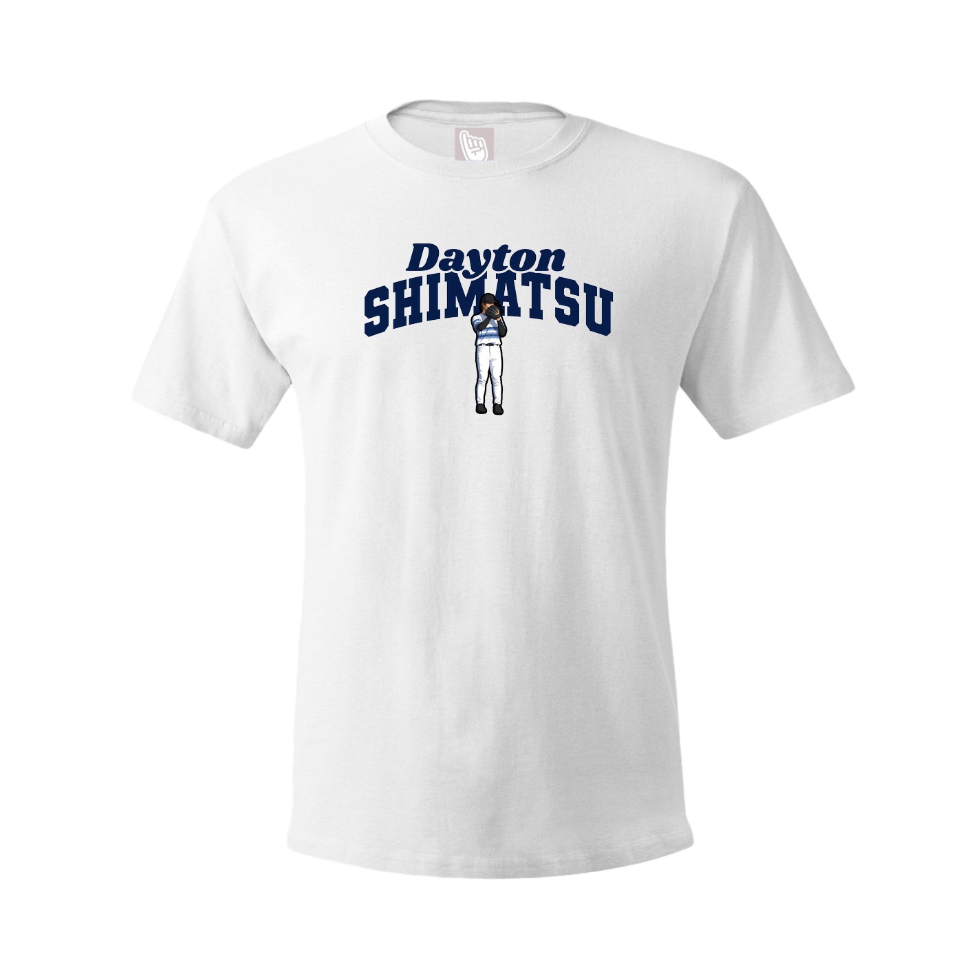Youth Tee — Signature Arch in White