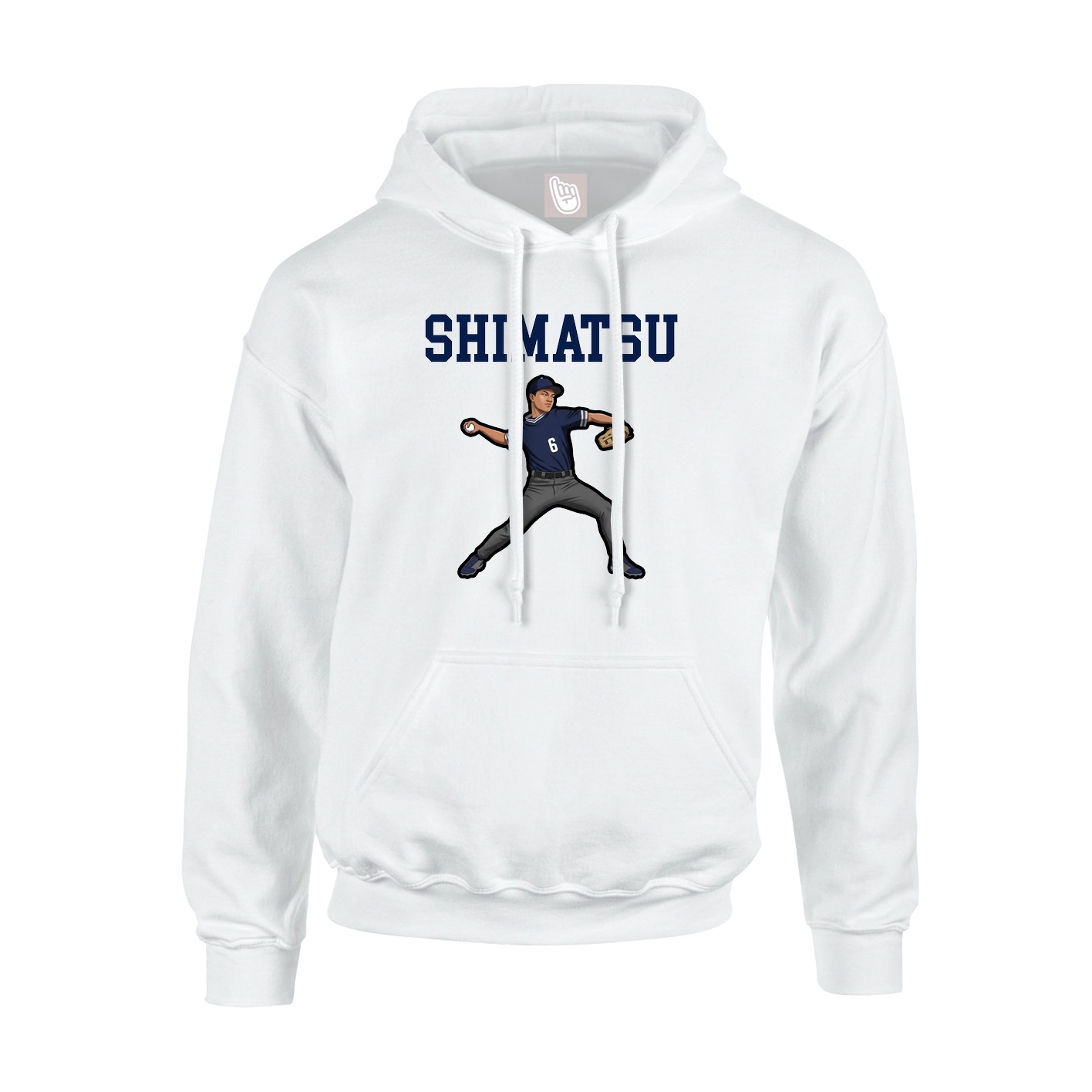 Hoodie — Shirsey in White