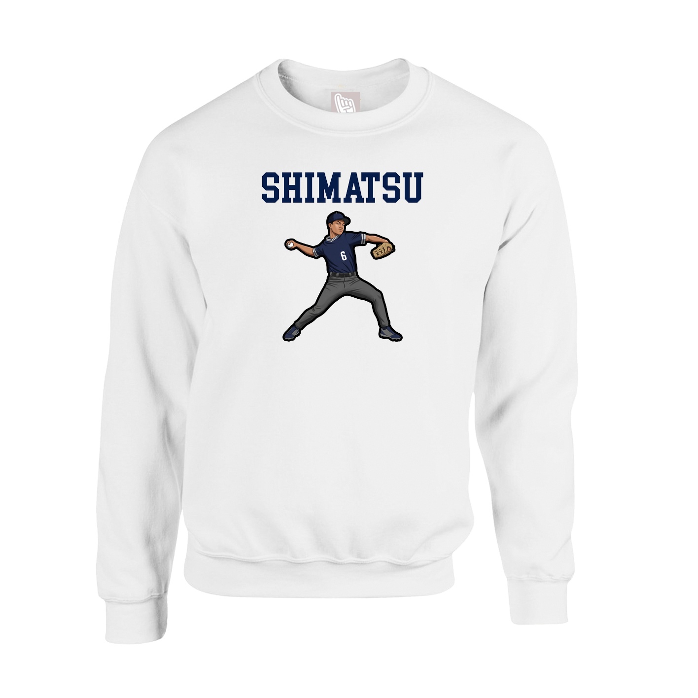 Fleece Crew — Shirsey in White
