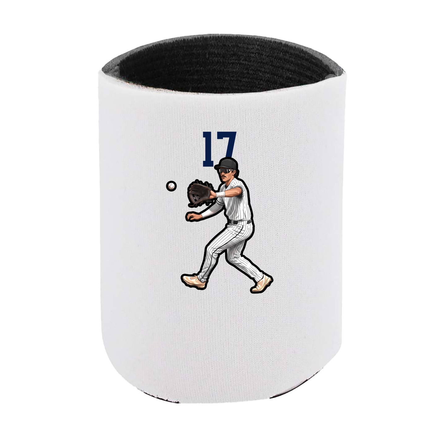 Can Holder — Number Top in White