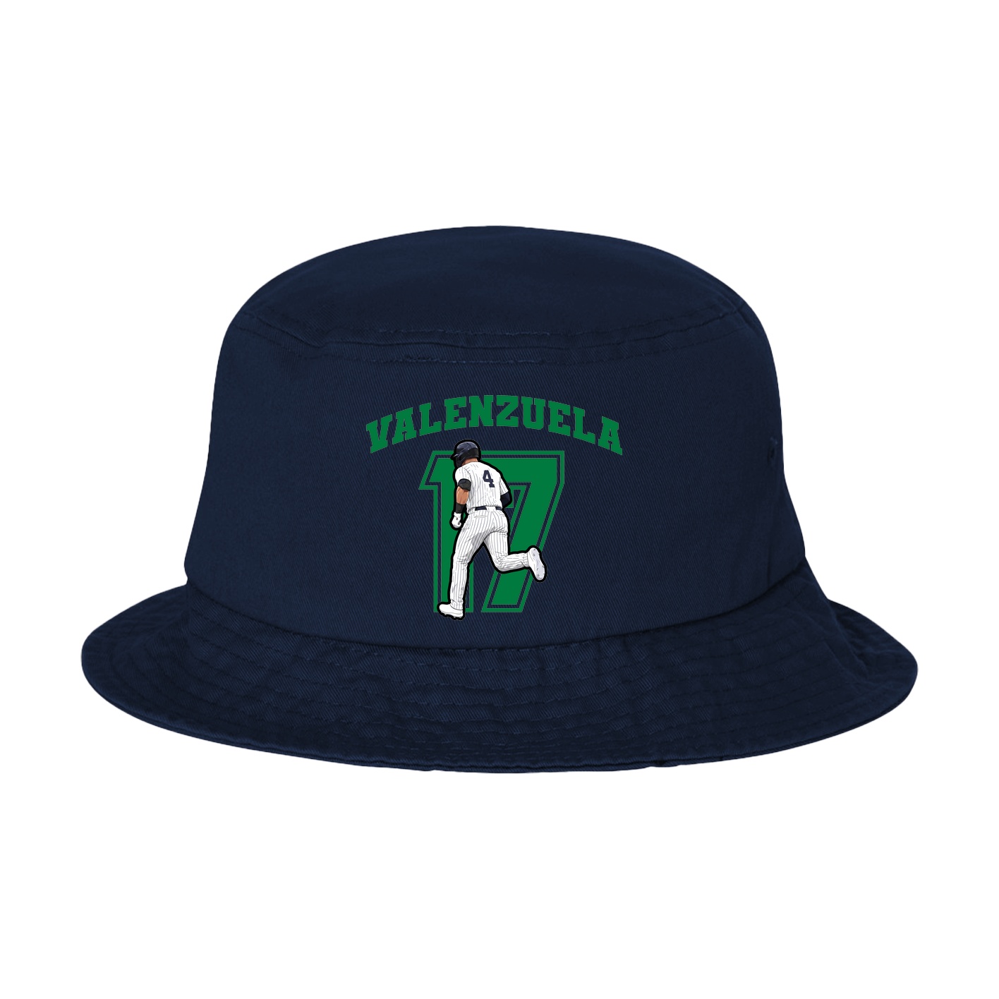 Bucket Cap — Number in Navy