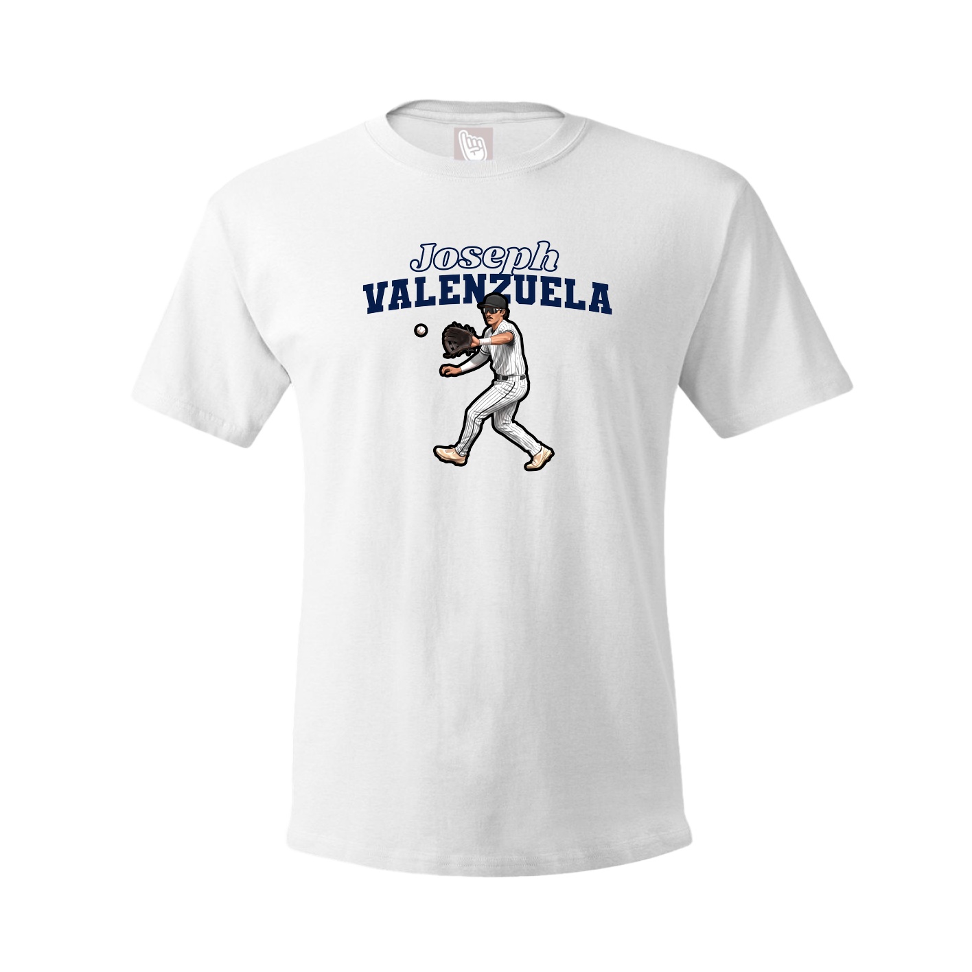 Tee — Name Arch in White