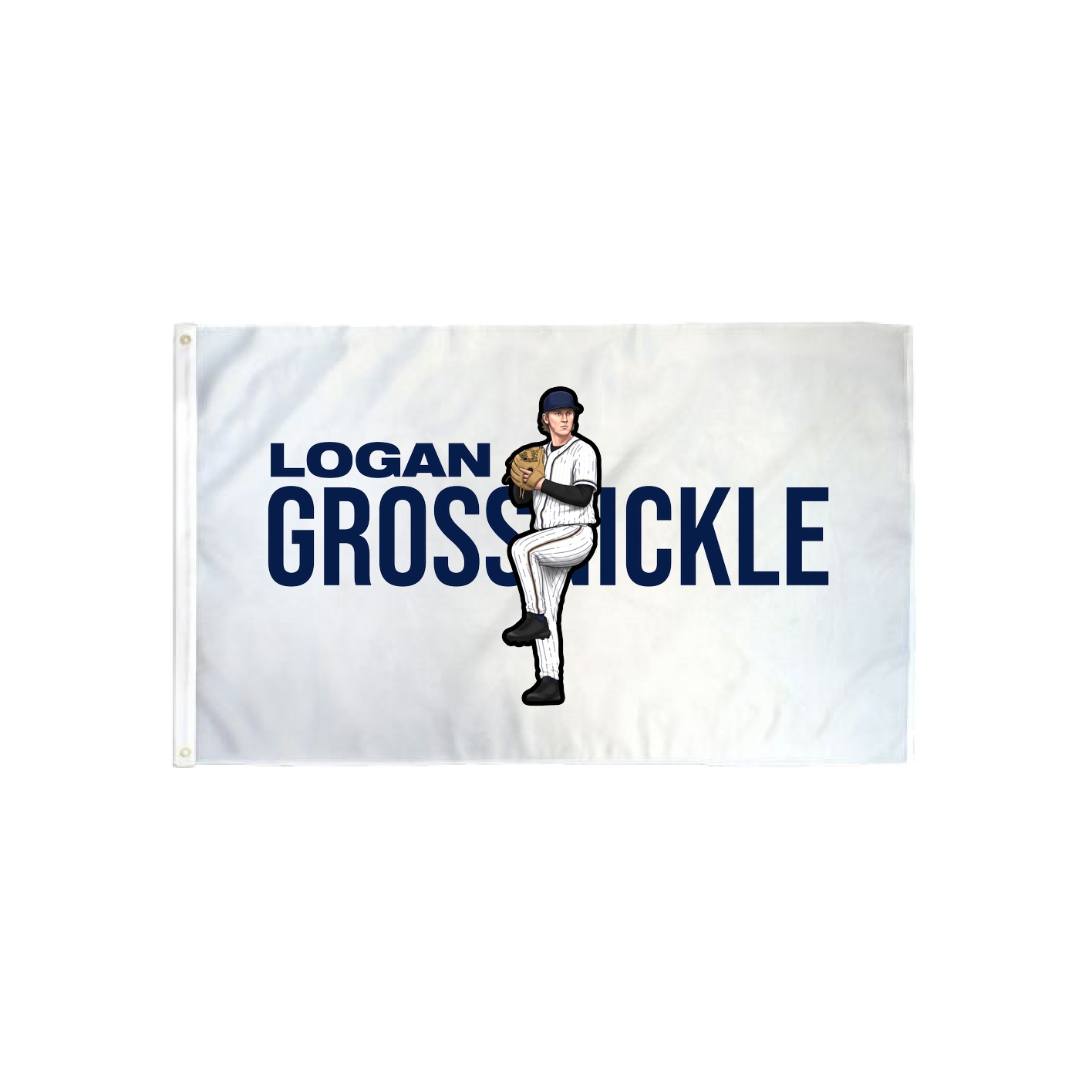 3x5 Flag — Player Name in Classic