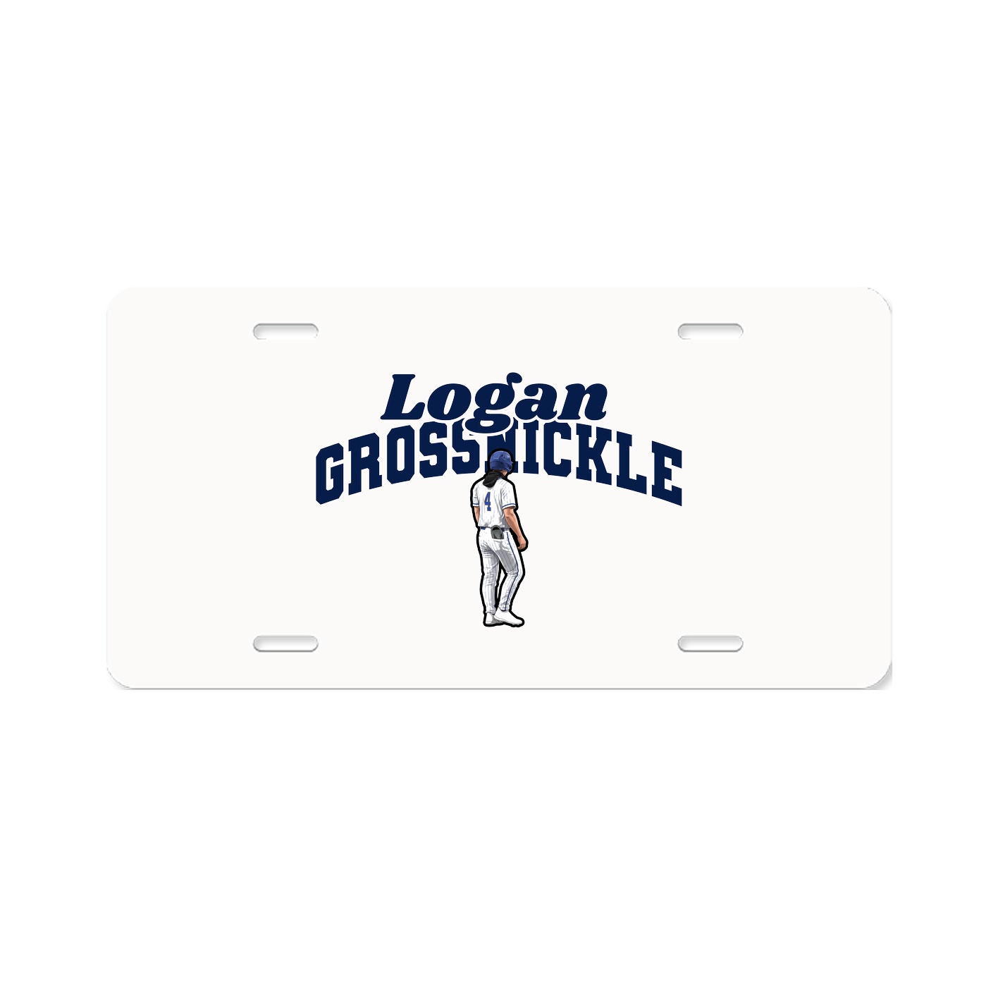 License Plate — Signature Arch in Classic