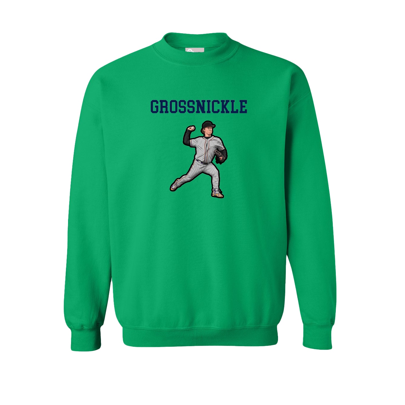 Fleece Crew — Shirsey in Green