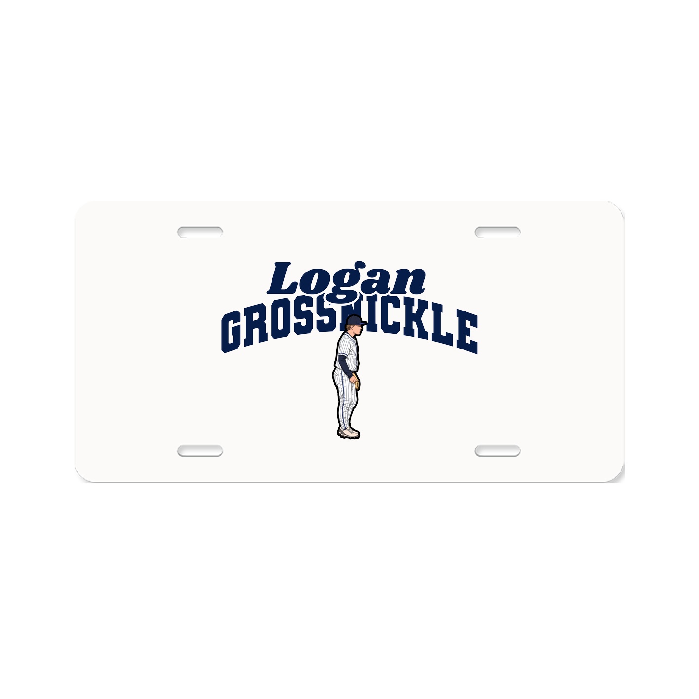 License Plate — Signature Arch in Classic