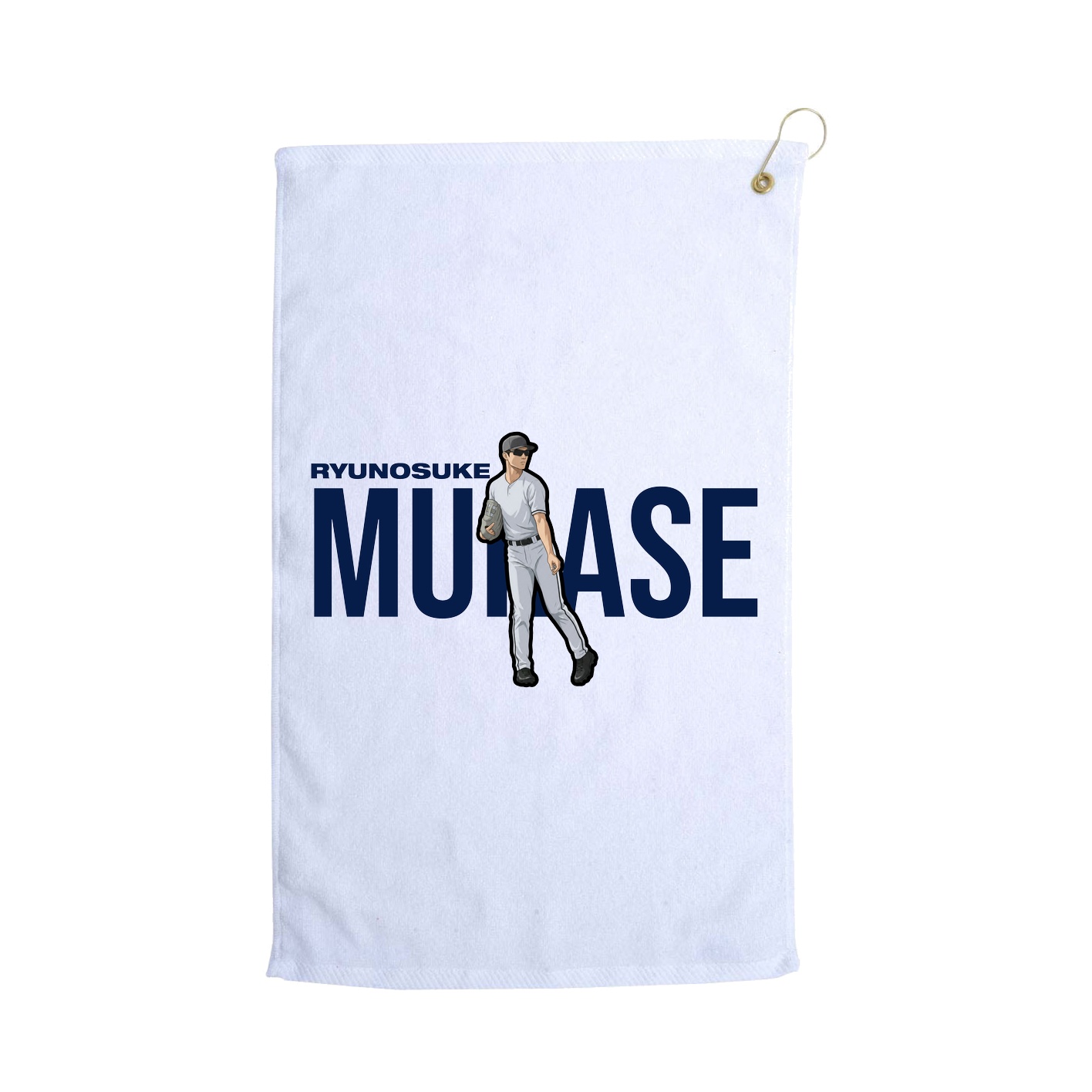 Golf Towel — Player Name in White